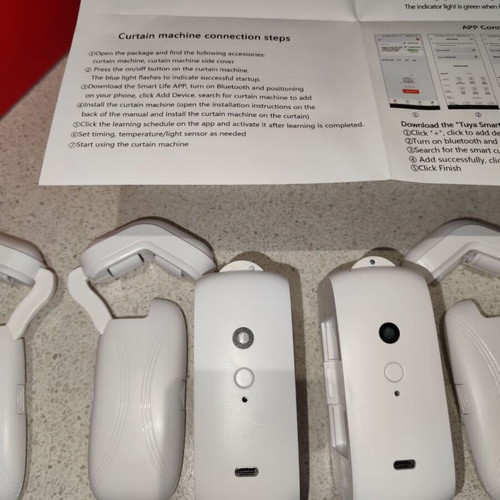 Tuya Smart Curtain Robot pair like new, smart motor for curtains