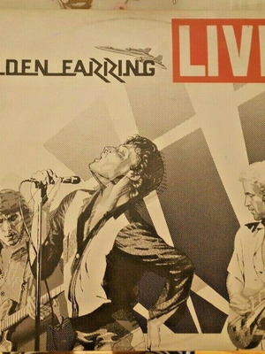 Golden Earring Live 2XLP μεταχειρισμένο, Rock, UK 1977