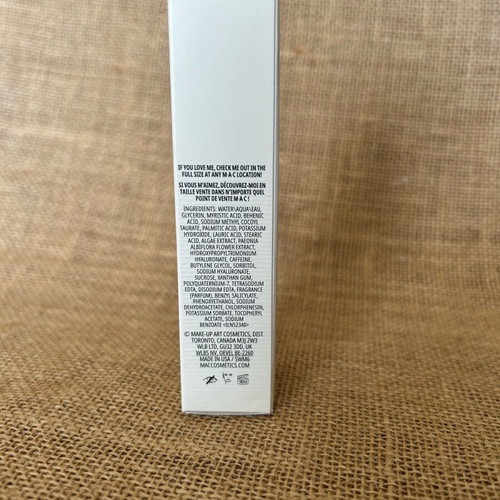 MAC Fresh Canvas cleansing cream 30ml new