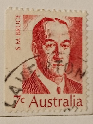 Australia stamp used