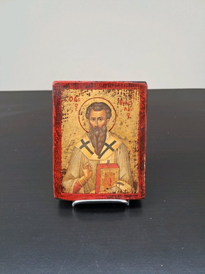 Icon of Saint Basil like new, size 13x10