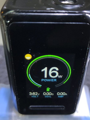 Joytech Cuboid Lite Black vape mod like new