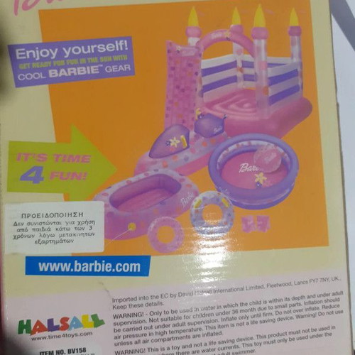 Barbie Inflatable Collectible Air Mattress pink new 1.70x69cm