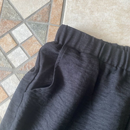 Slim black pants new, size S