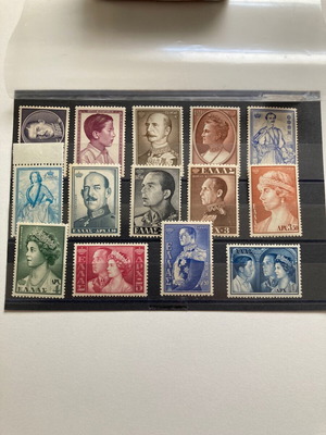 Vasileis A complete series mint without hinge
