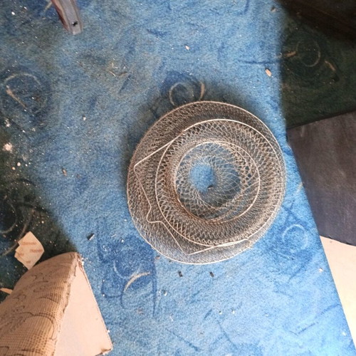 Metal Fish Cage Like New for Fishing