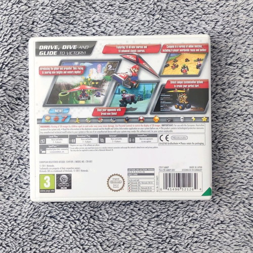 Mario Kart 7 Nintendo 3DS used with manual