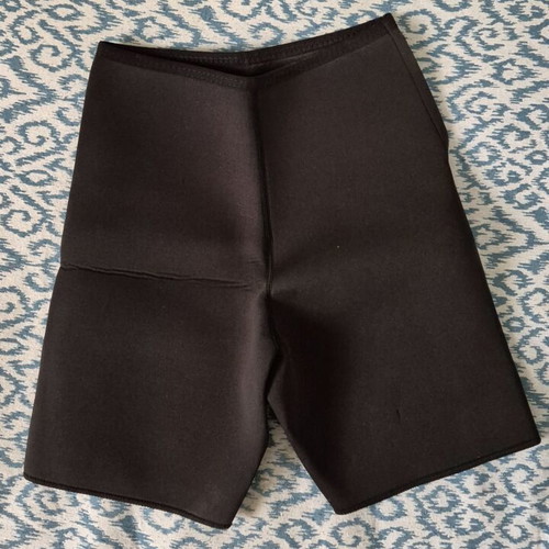 Black sweat shorts, size S