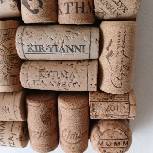 Handmade cork board like new