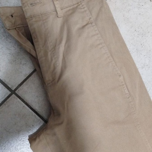 Bershka high-waisted wide pants like new, beige, size XS