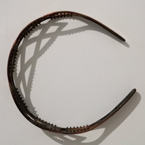 Hair Diadem like new, brown with golden shades