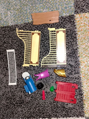 Playmobil used assorted parts all together