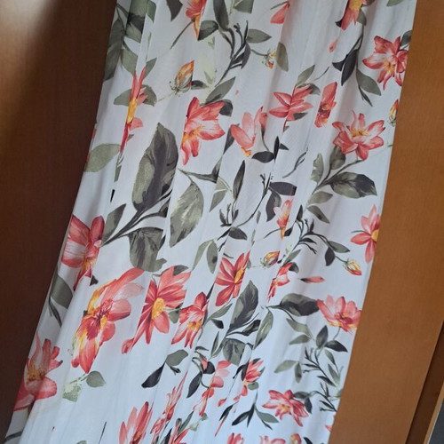 Dress ΤΖΈΝΗ long airy with wrap chest, like new, size XXL