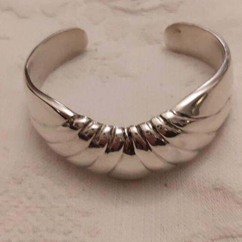 Solid handmade 925 silver bracelet