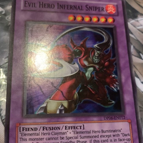 Evil Hero Infernal Sniper Yu-Gi-Oh! card like new