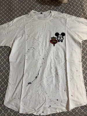 T-shirt Love Generation used, size M, white