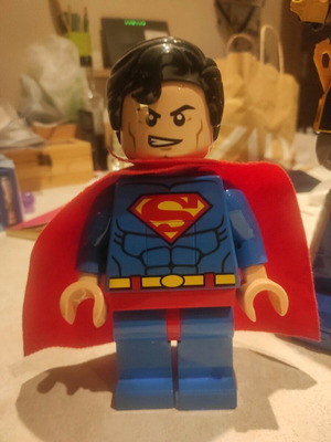 Lego Superman μεγάλο με φως