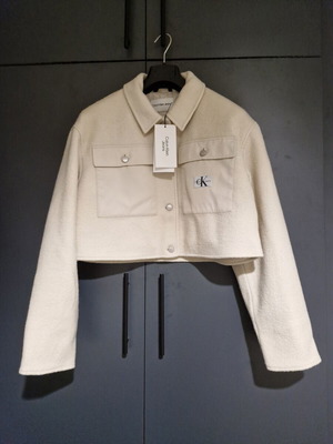 Calvin Klein Jacket XL καινούργιο, με καρτελάκια, μπεζ
