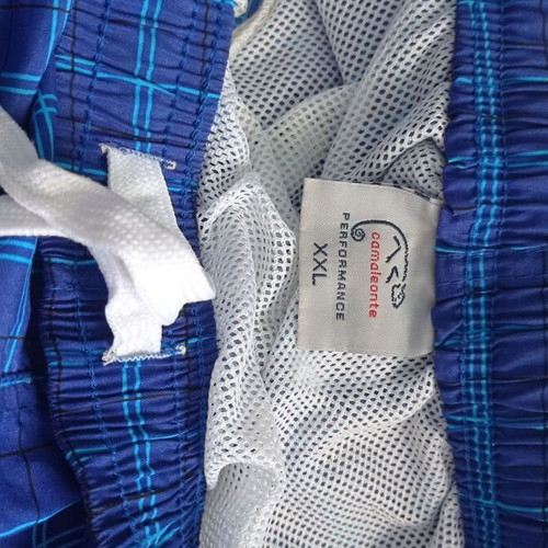 Camaleonte Performance Blue XXL swim shorts like new with drawstring and pockets