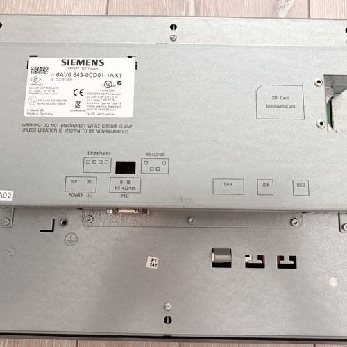 Siemens SIMATIC MP 277 10" Touch Multi Panel like new