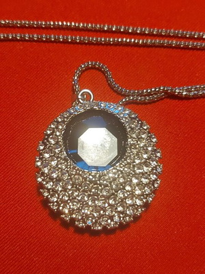 Necklace from Jordan new, blue and silver