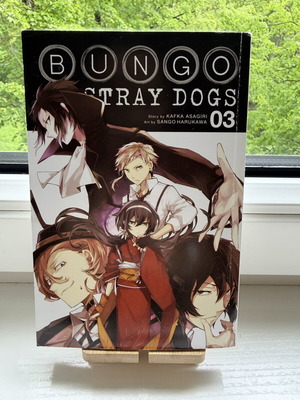 Bungo Stray Dogs Volume 3 manga book like new, English