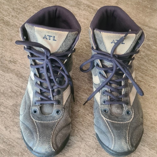 ATL ankle boots used, size 40, blue suede