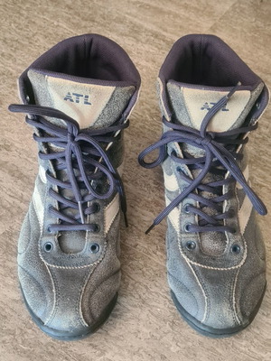 ATL ankle boots used, size 40, blue suede