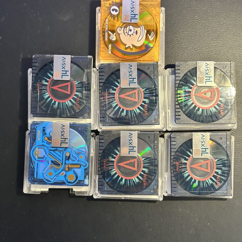 Tdk 74XS-IV Minidisc pack of 7 used, recordable 74 min