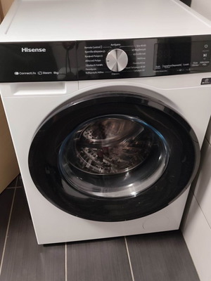 Hisense WF3S8043BW3 πλυντήριο ρούχων, 8 kg 1400 στροφών σε λευκό
