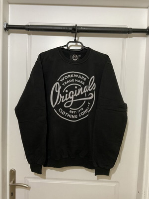 Men's sweatshirt used, black, size XL