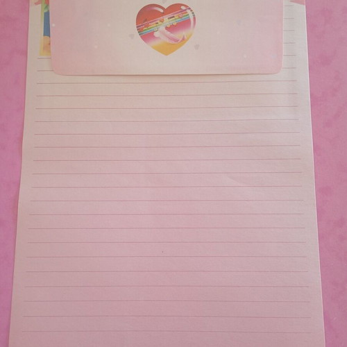 Vintage envelope and letter sheet like new