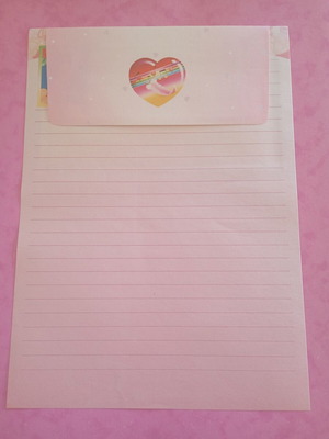 Vintage envelope and letter sheet like new