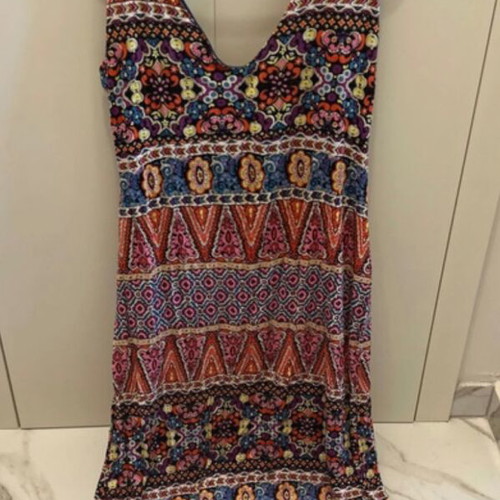 Day Billy Sabado Boho Midi Dress with Ethnic Print XL like new