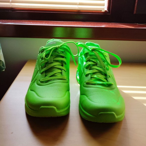Leather green Skechers sports shoes size 40 like new
