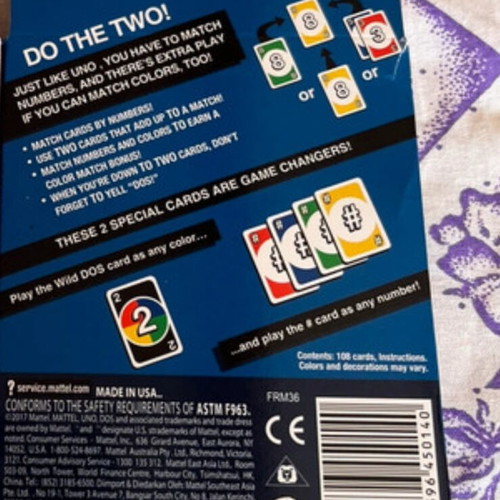 Dos board game new, in excellent condition
