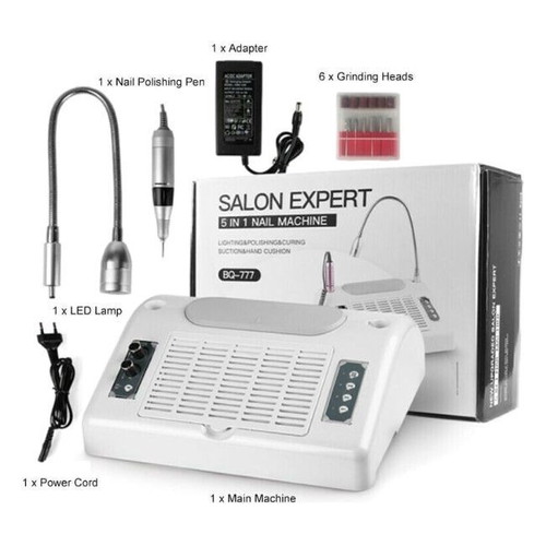 Salon Expert 5 in 1 BQ-777 nail drill new, 30000rpm, 80W