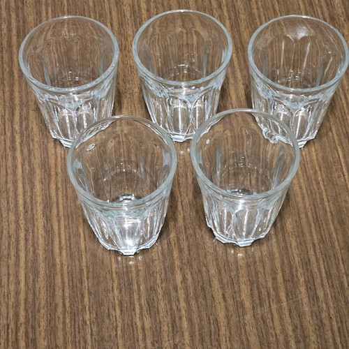 Wine glasses used, pack of 5 pieces