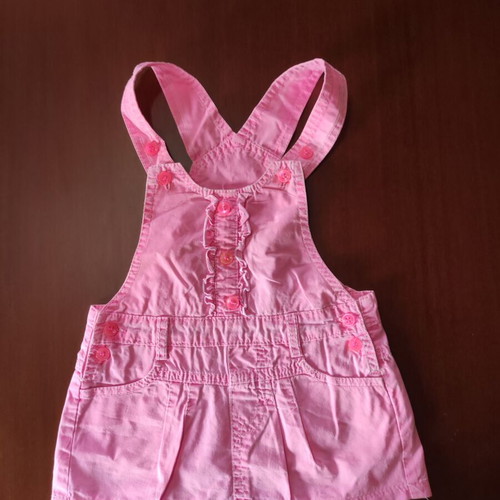 Baby clothing set salopette skirt and t-shirt size 18 months like new