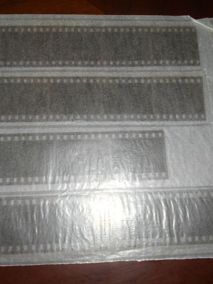 Photograph negatives Kalamaria - Panachaiki 1-0 January 1984 used, 19 pieces