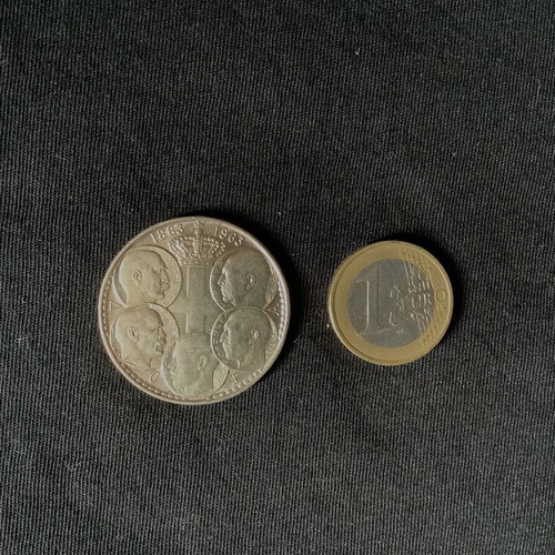 3 Silver Greek Coins 1930-1964 Used