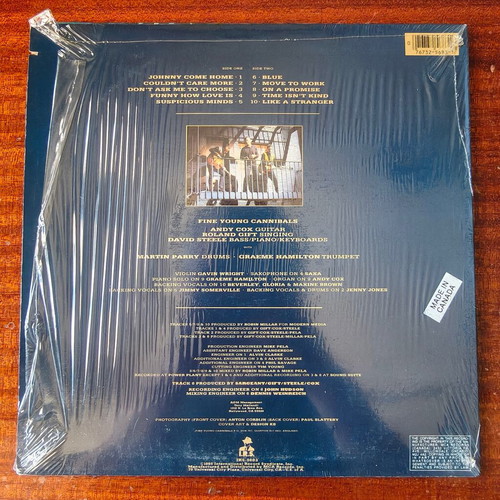 Vinyl records used, 3-pack 80s first pressings Fine Young Cannibals, Eighth Wonder, Laura Branigan
