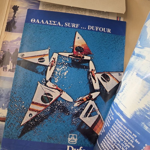 Magazine scraps from the 80s used