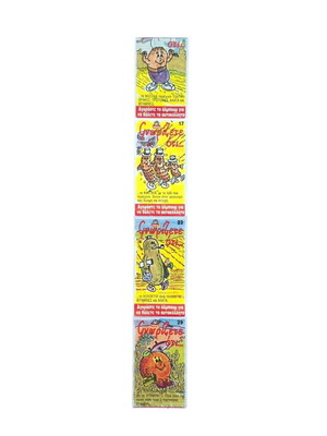 Vintage Tasty Sticker Series from the 90s, new and unused