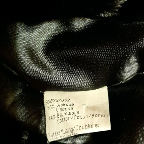 Le comte jacket synthetic fur like new, black
