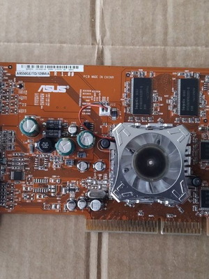 Ati Radeon Asus A9550GE 128MB DDR 128bit AGP κάρτα γραφικών μεταχειρισμένη