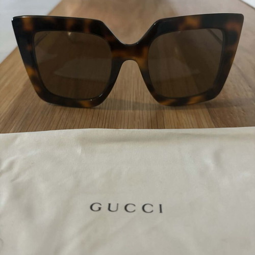 Gucci γυαλιά ηλίου μεταχειρισμένα, καφέ