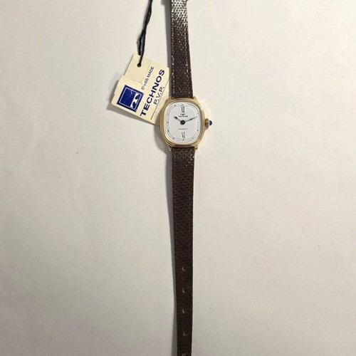 Technos Ellipse Swiss wristwatch, NOS, caliber AS 1977-2