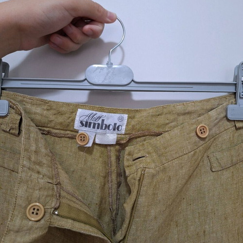 Miss Simbolo fabric pants like new, light brown