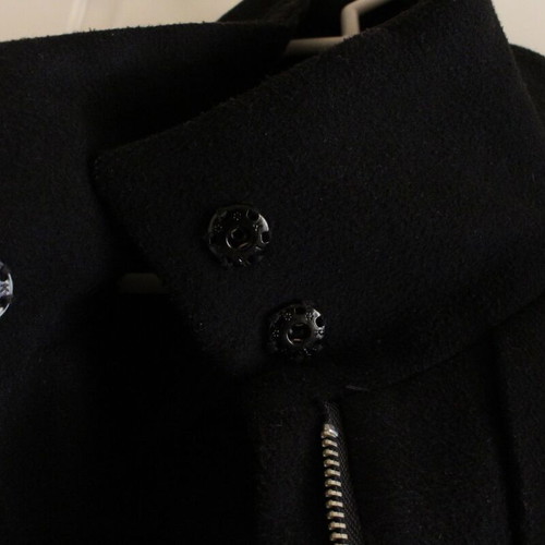 Black coat like new, sizes L and XL
